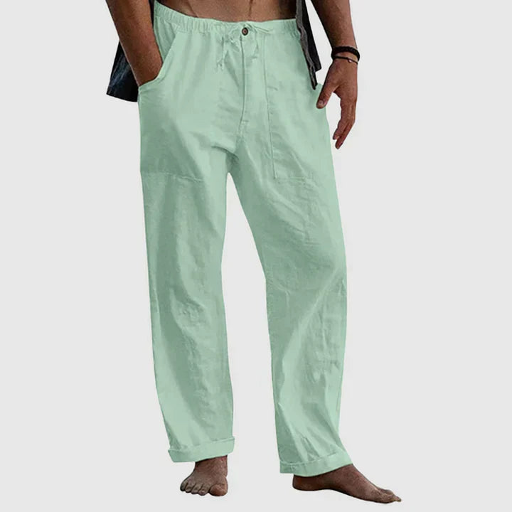 Heren Linnen broek | Casual & Comfortabel | Ademend & Stijlvol