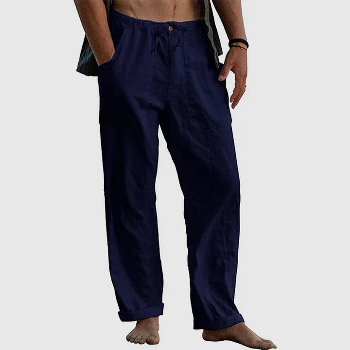 Heren Linnen broek | Casual & Comfortabel | Ademend & Stijlvol