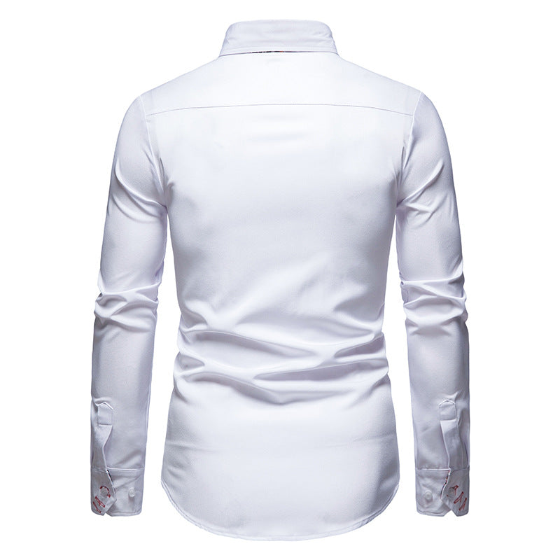 Heren Overhemd | Modern & Elegant | Comfort van katoen | Slanke pasvorm