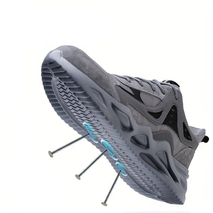 Heren Sneaker | Lichtgewicht en veilig | Stalen neus | Uniek ontwerp