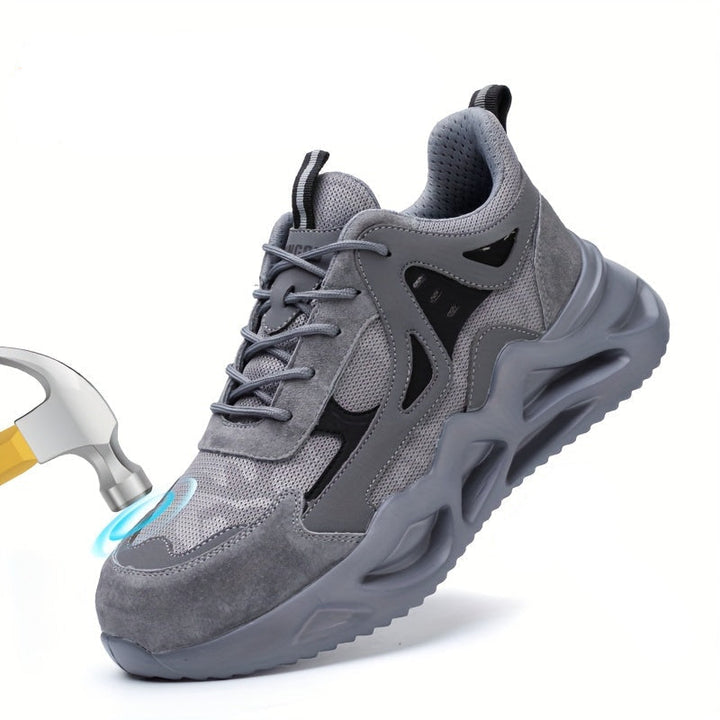 Heren Sneaker | Lichtgewicht en veilig | Stalen neus | Uniek ontwerp