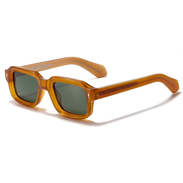 Heren Bril | Vierkant Montuur | Retro Stijl | Zomer