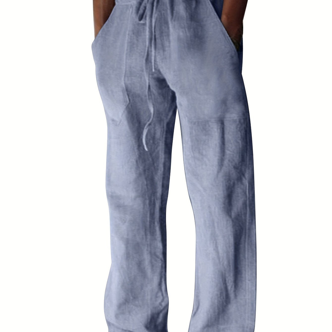 Heren Broek  | Losse Pasvorm & Trekkoord | Lente & Zomer | Casual & Yoga
