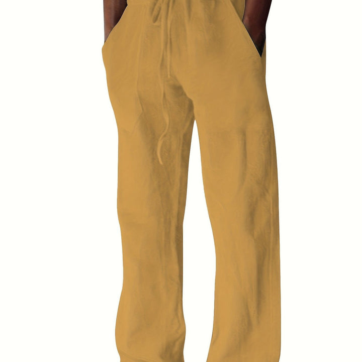 Heren Broek  | Losse Pasvorm & Trekkoord | Lente & Zomer | Casual & Yoga