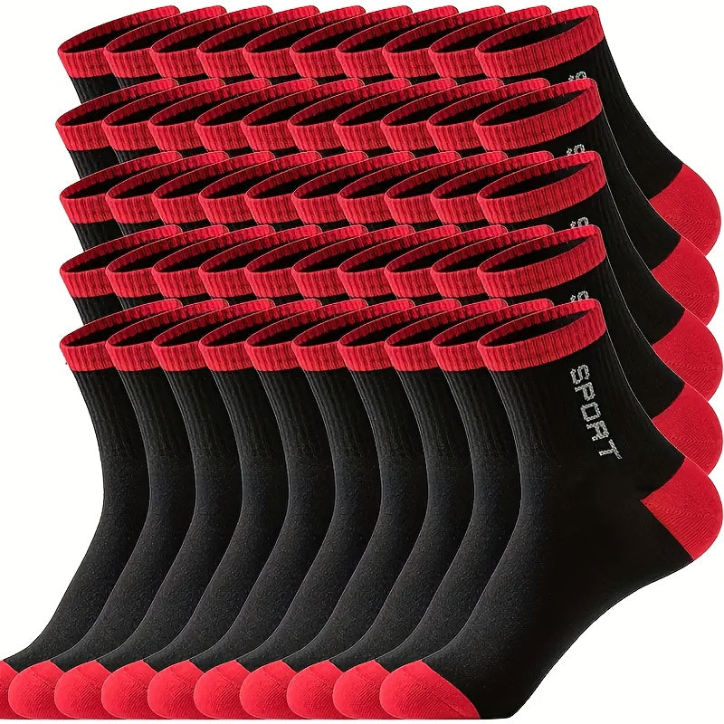 Heren Sokken | Ronde Hals | Vochtregulerend & Lichtgewicht | 100% Polyester