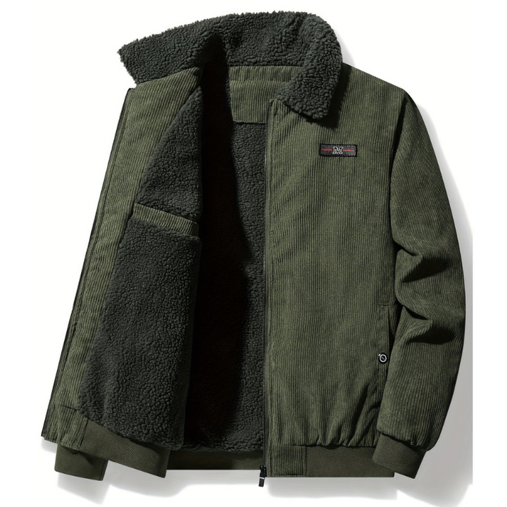 Winterjas Heren | Vintage Jas | Warm met Reverse kraag