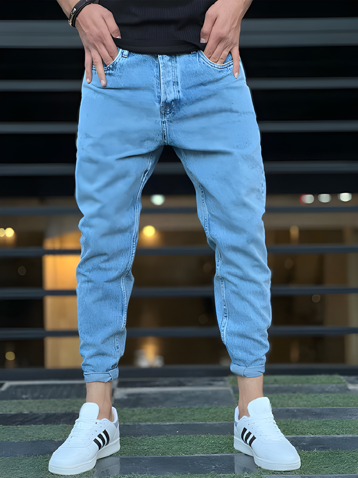 Heren Jeans | Skinny Slim Fit | Ripped Streetwear | Elastisch Denim