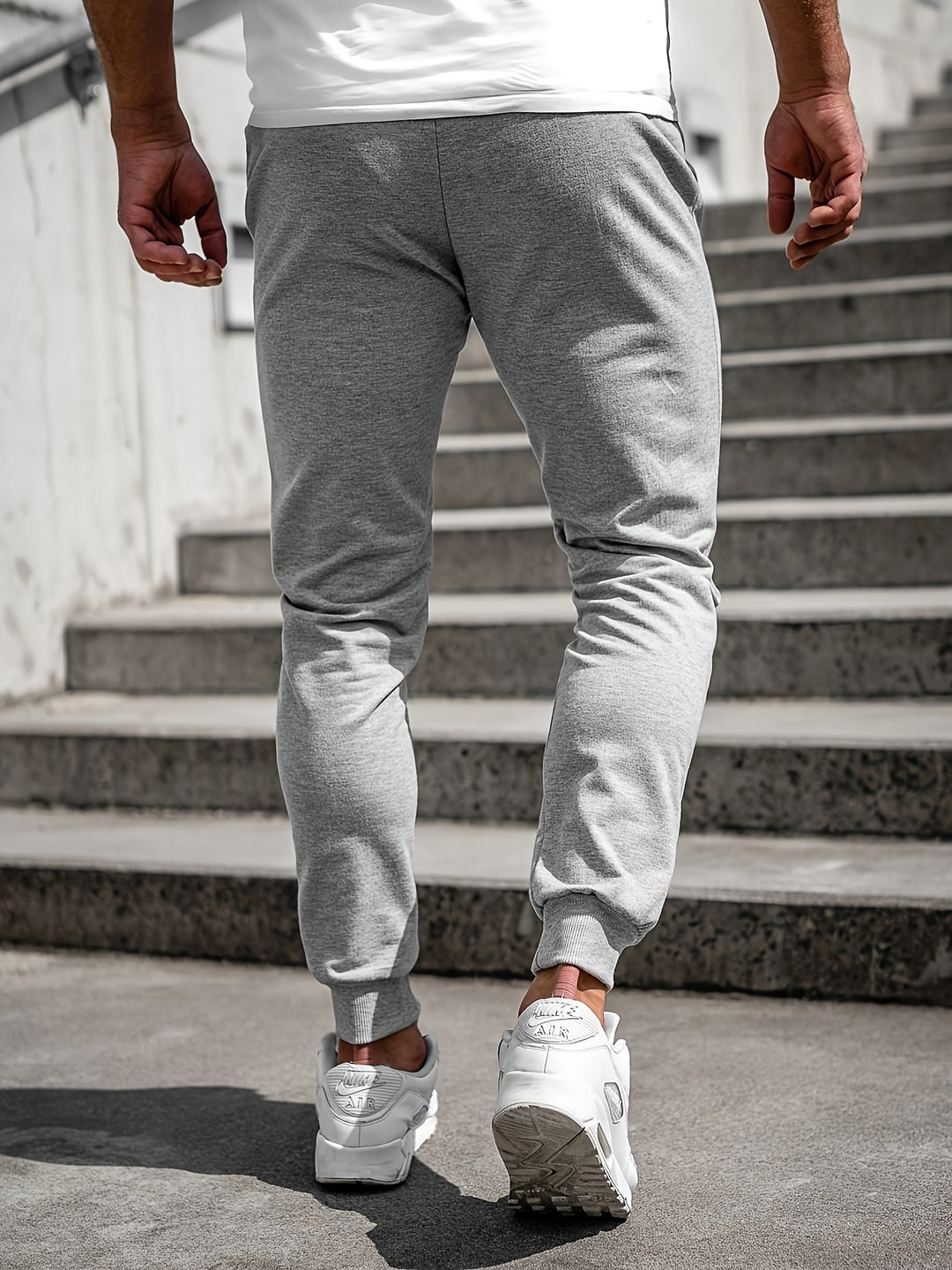 Heren Joggingbroek | Atletisch & Comfortabel | Zakken & Trekkoord