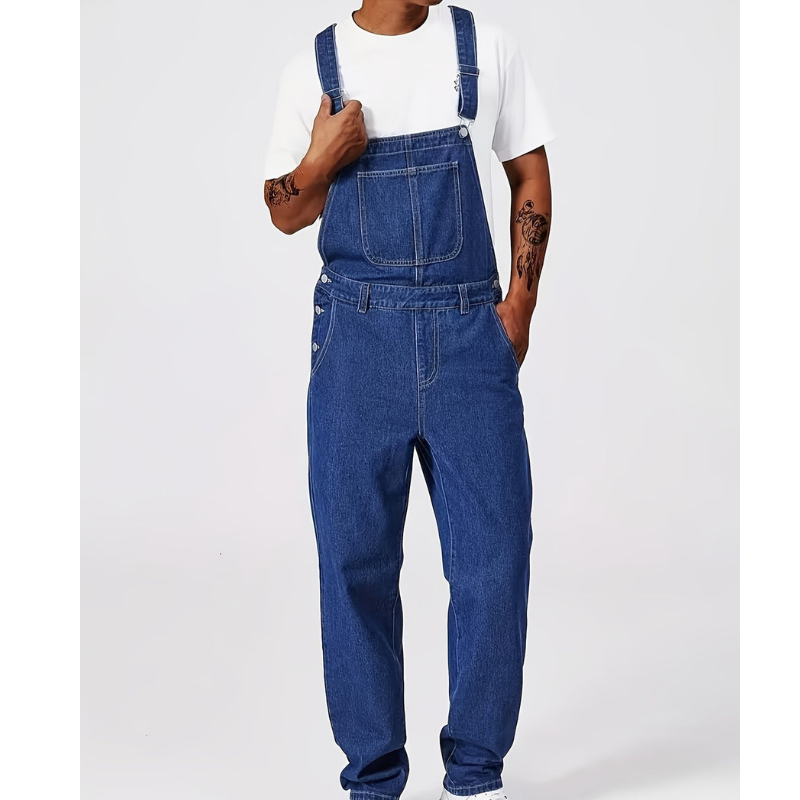 Heren Overall | Casual & Washed Look | Duurzaam | Werkkleding