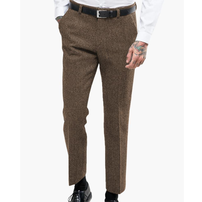 Broeken Heren | Vintage Look Kleding | Tijdloze & Elegante Pasvorm