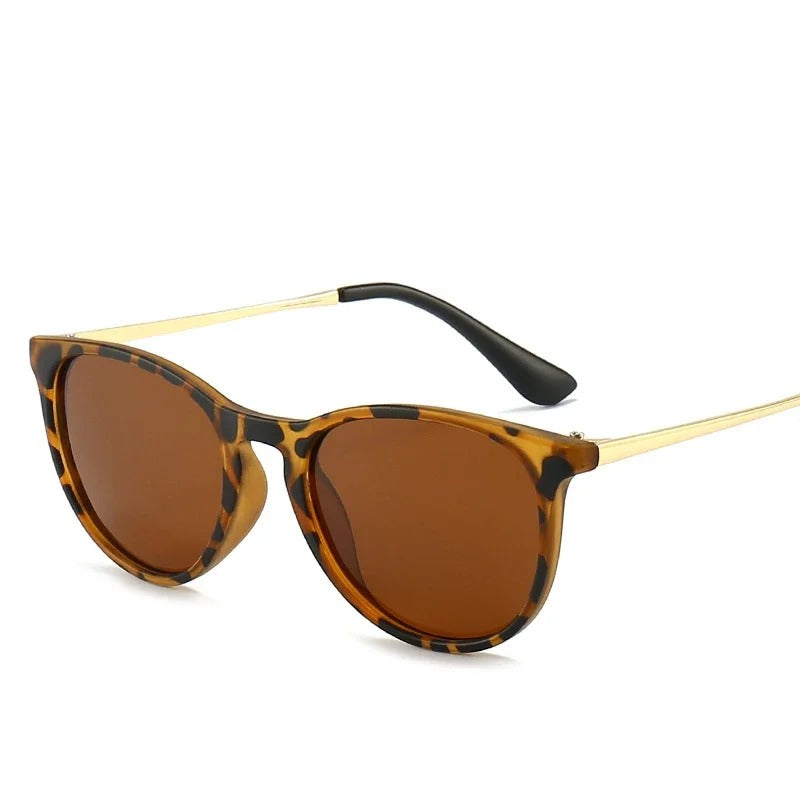 Heren Zonnebril | Rond | Lichtgewicht Frame | Zomer