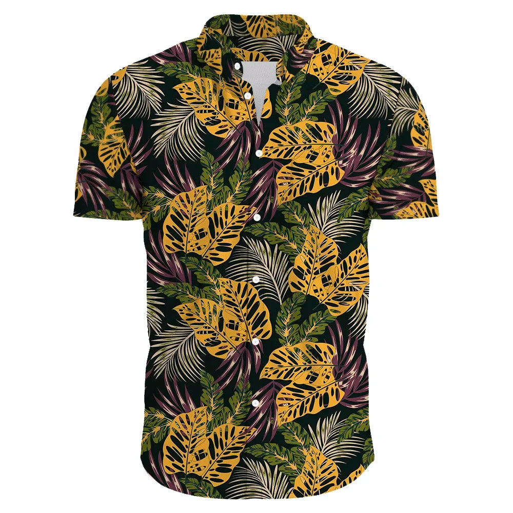 Heren Shirt | Casual | Korte Mouw | Zomer