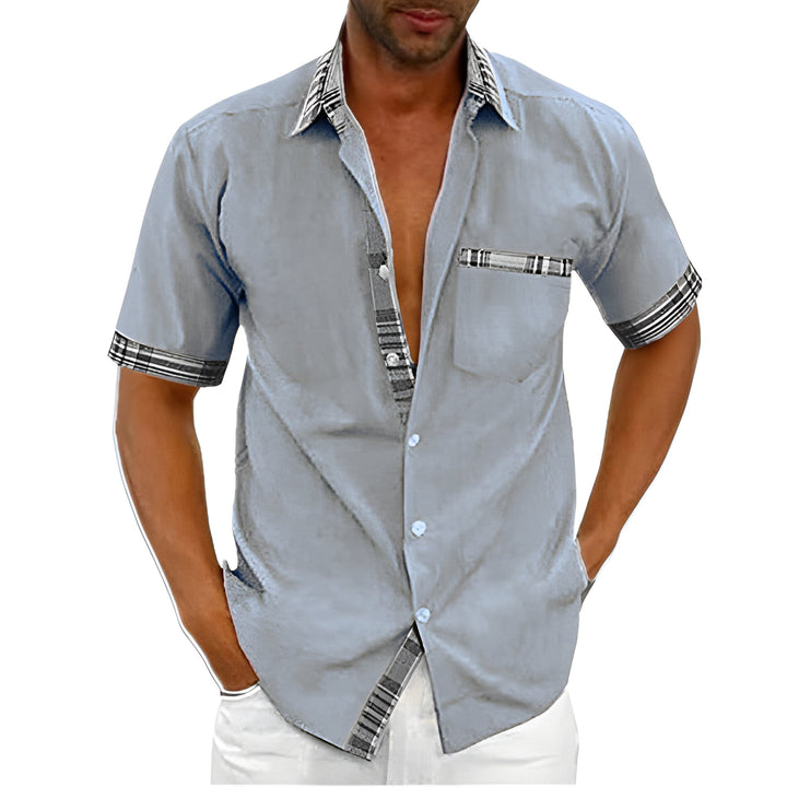 Heren Overhemd | Korte Mouwen & Stijlvol | Voor Elke Gelegenheid | Comfort Fit