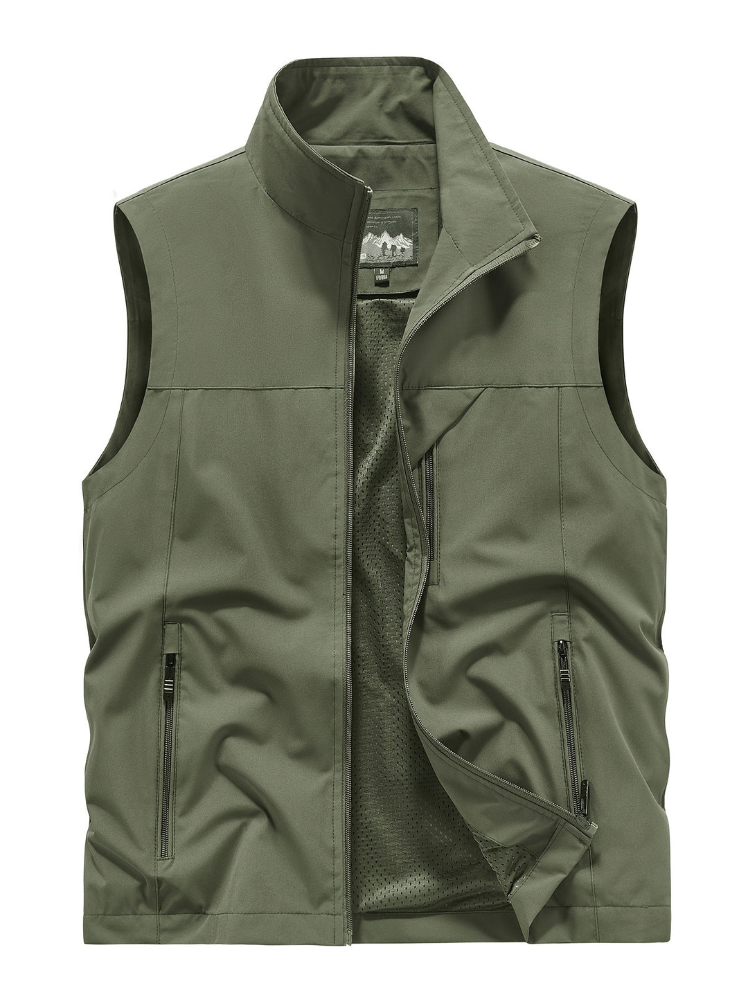 Heren Sportvest | Lichtgewicht & Ademend | Mouwloos Outdoor Vest | Polyester