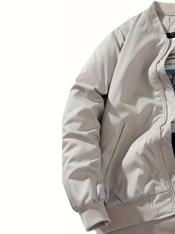 Heren Jas | Oversized Sportief | Met Capuchon | Lente