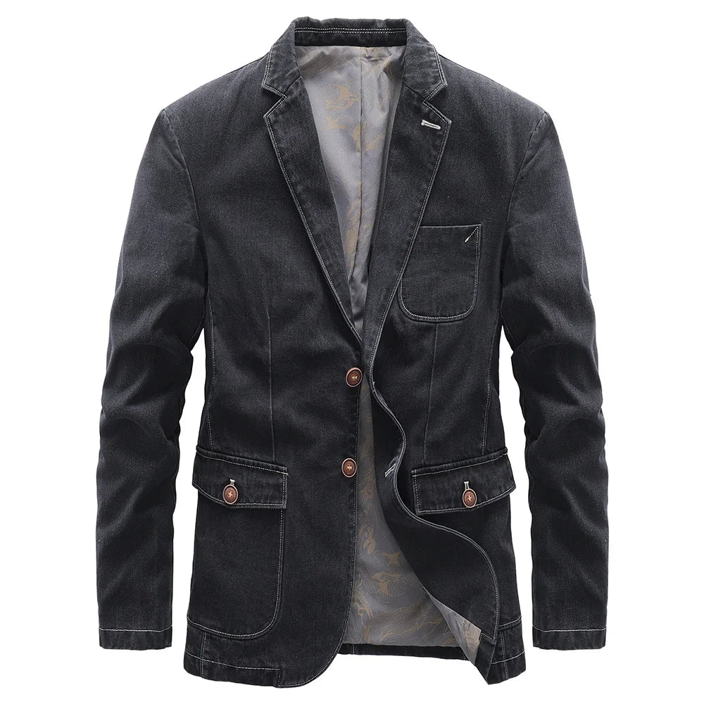 Heren Blazer | Straight | Met Knoopjes |  Steekzakken