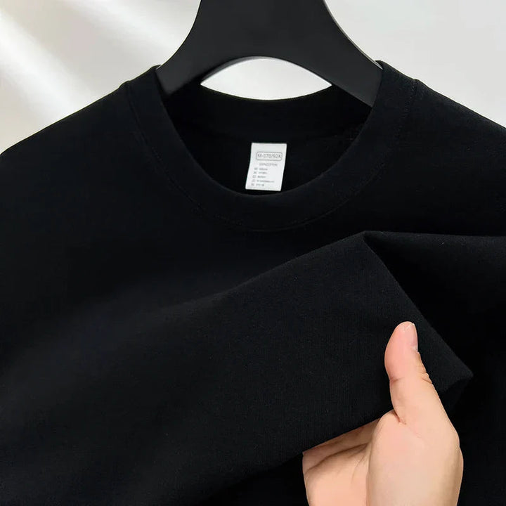 Heren T-shirt | Ademend & Losvallend | Zomer | Effen Kleur