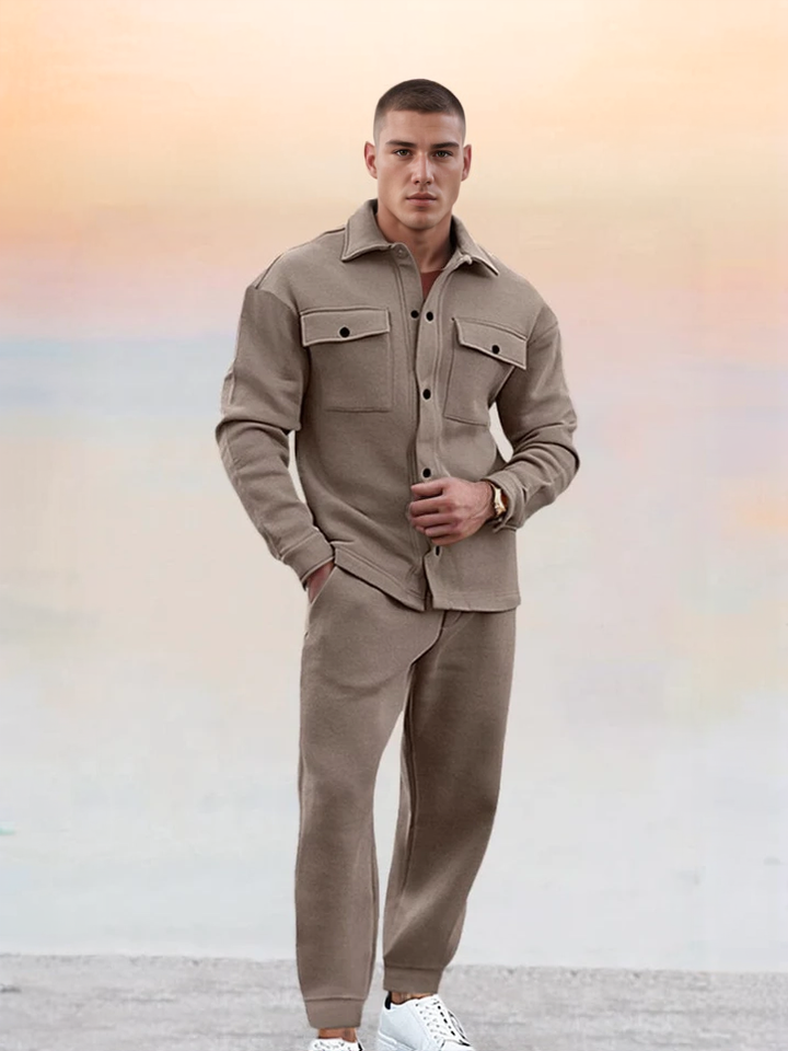 Heren Set | Straight | Met Knoopjes | Lente