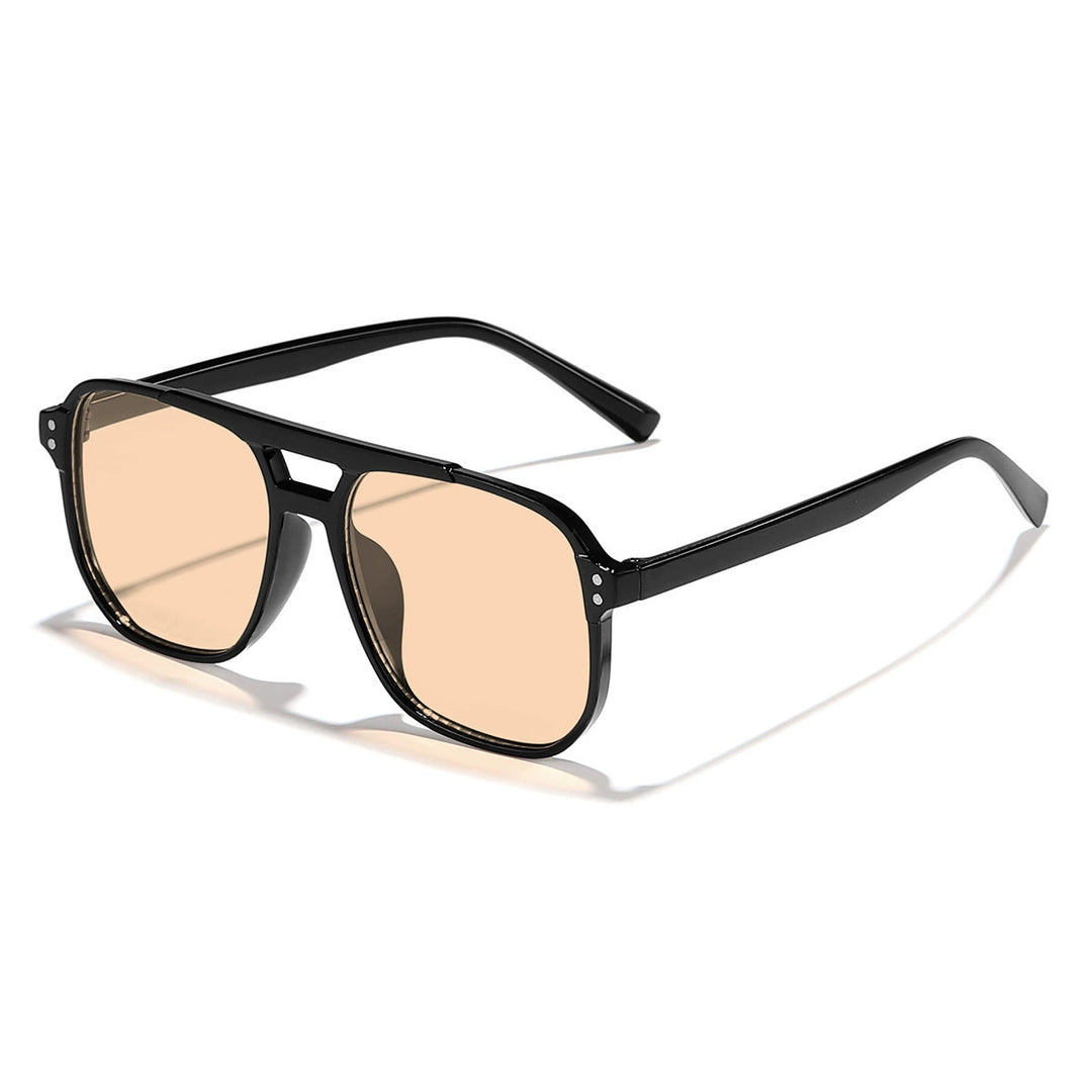 Heren Zonnebril | Oversized | Met Neusbrug | Zomer