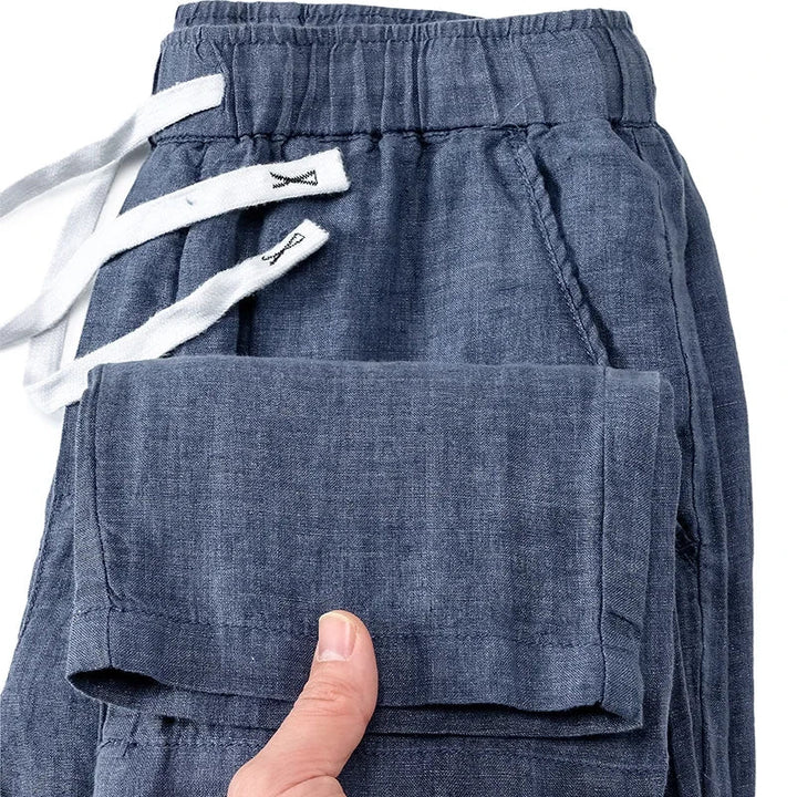 Heren Broek | Straight | Met Trekkoord | Zomer