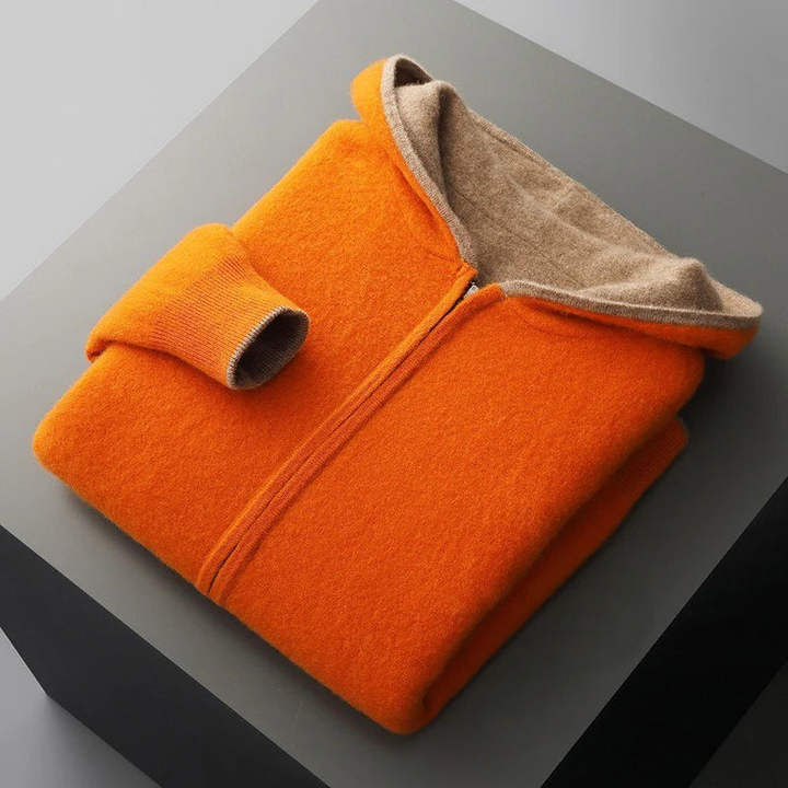 Heren Hoodie | Oversized | Omkeerbaar | Met Rits