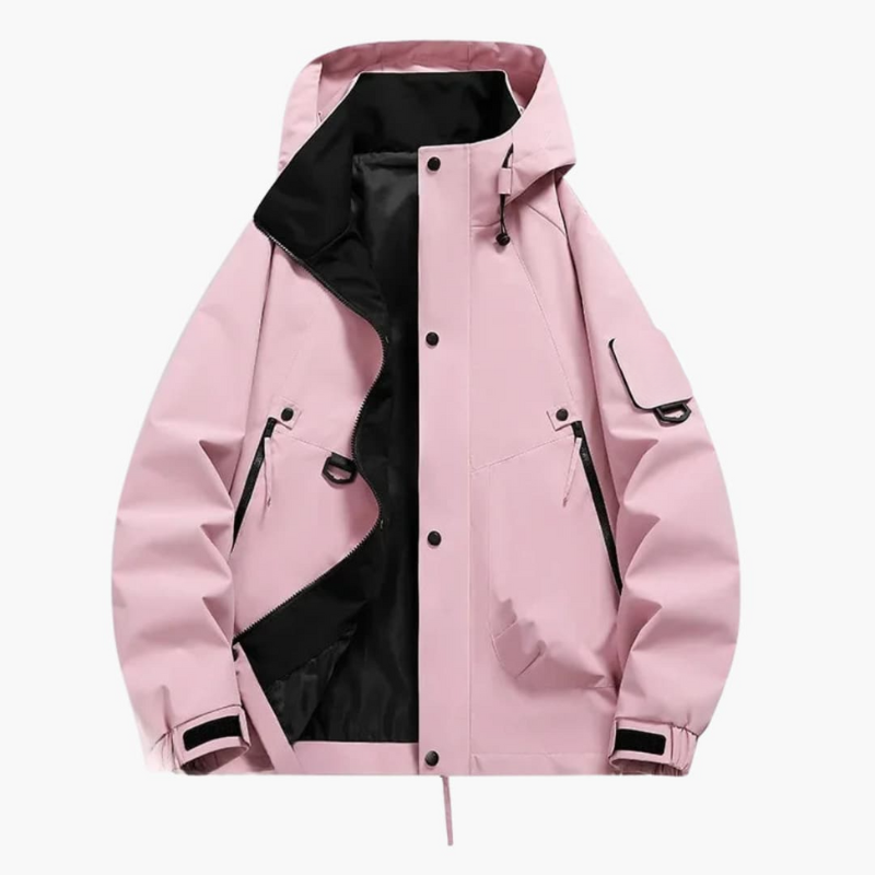 Winterjas Heren | Unisex Ski Jas met Capuchon & Ritsvakken