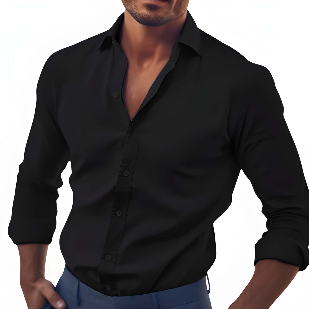 Heren Shirt | Elegant | Lange Mouw | Lente