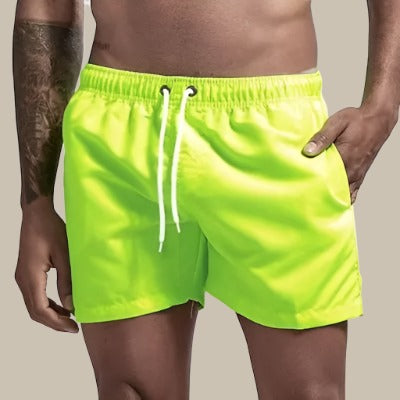 Heren Zwembroek | Straight | Trekkoord | Zomer
