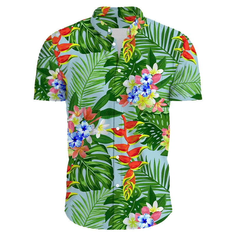 Heren Shirt | Casual | Korte Mouw | Zomer