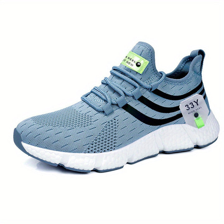 Heren Sportschoenen | Ultralicht & Ademend Mesh | Popcorn TPR Zool | Voor Gym & Hardlopen – All-Season