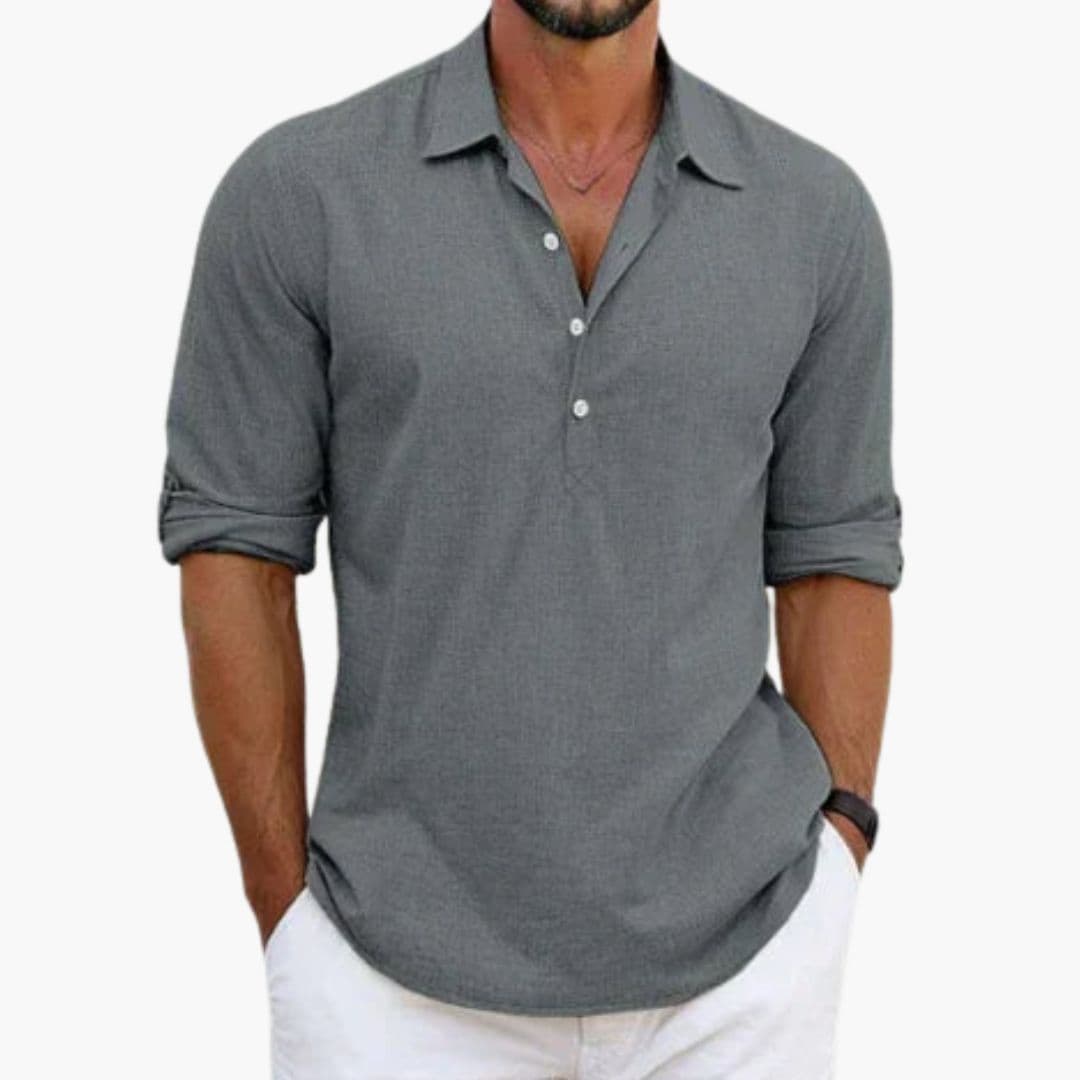 Heren Shirt | Elegant | Lange Mouw | Zomer