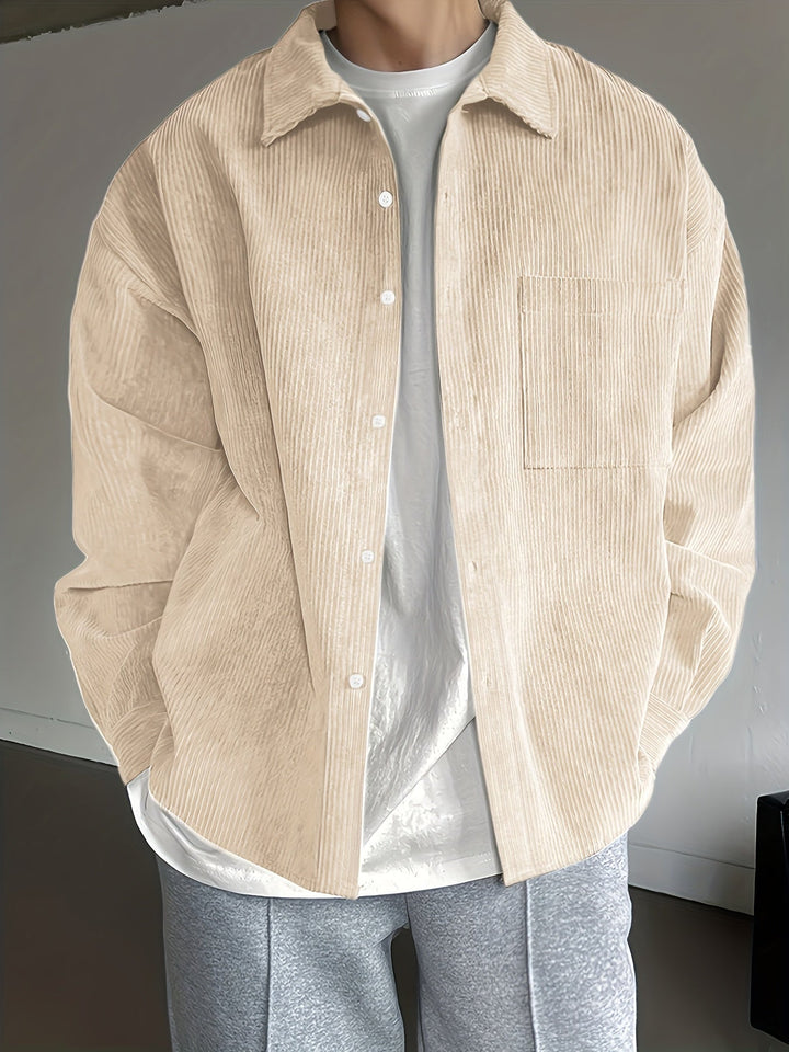 Heren Shirt | Oversized | Lange Mouw | Zomer