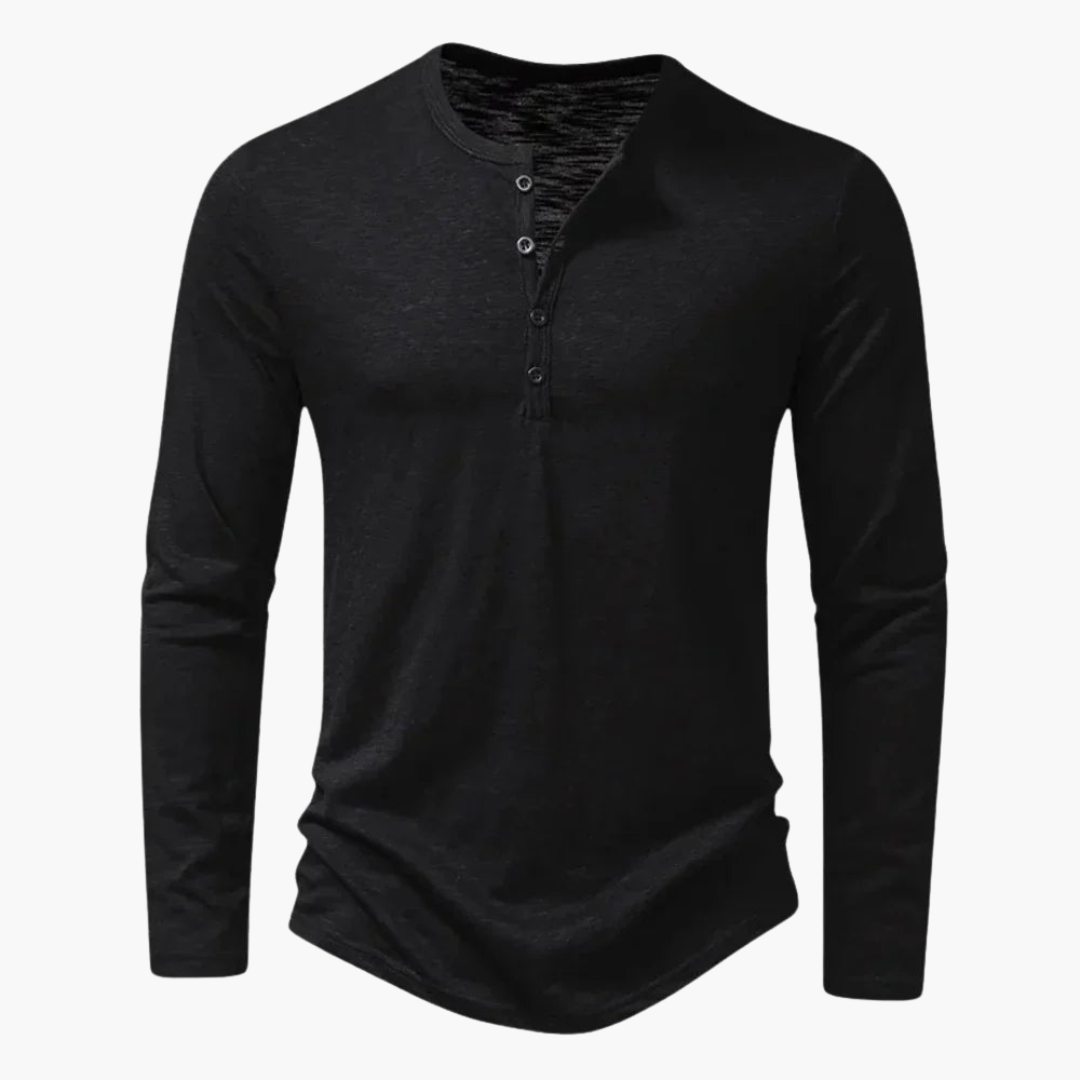 Heren T-shirt | Straight | Lange Mouw | Zomer