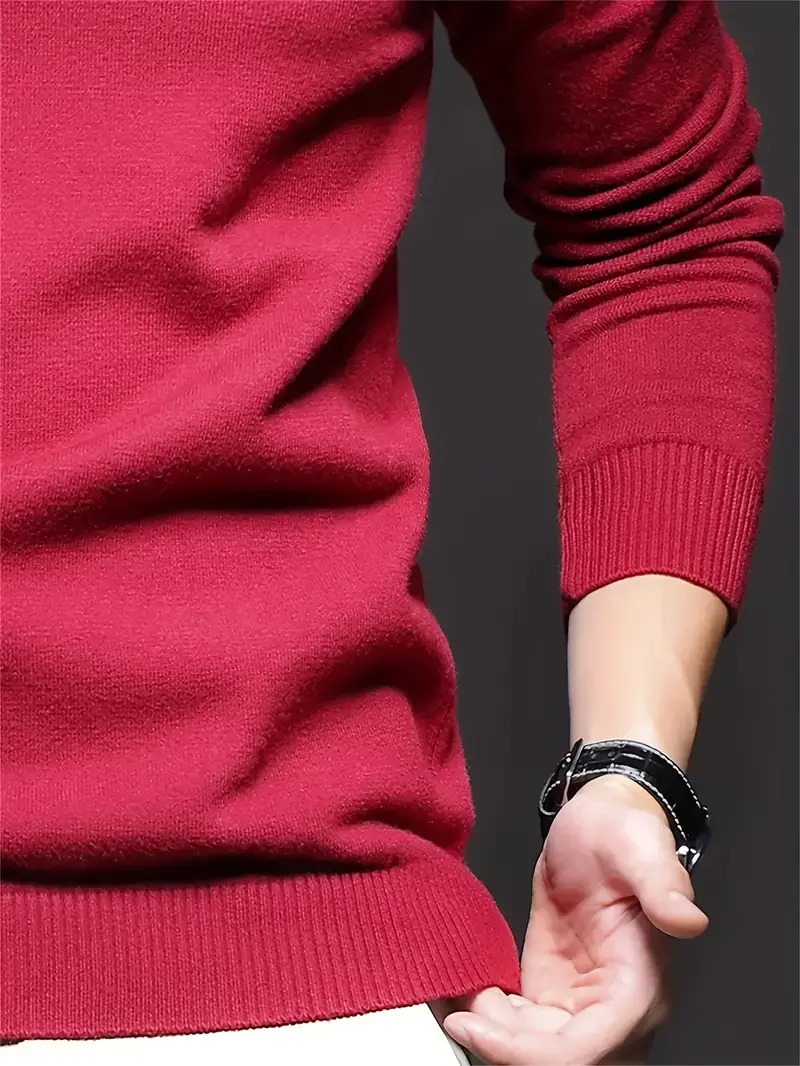 Truien Heren | Ronde Hals | Modern Fit | Zacht & Warm