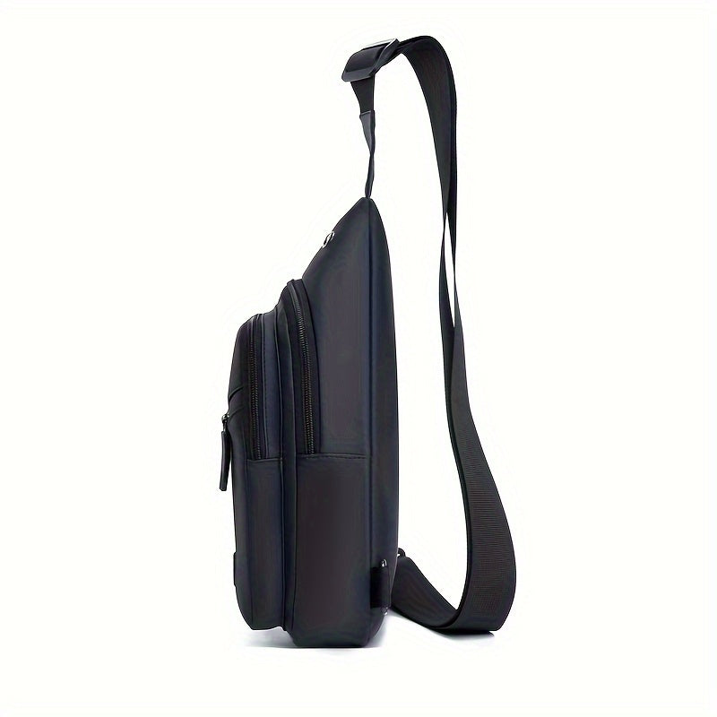 Heren Borsttas | Trendy & Multifunctioneel | Voor Studenten & Outdoor | Oxford Stof