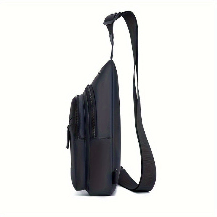 Heren Borsttas | Trendy & Multifunctioneel | Voor Studenten & Outdoor | Oxford Stof