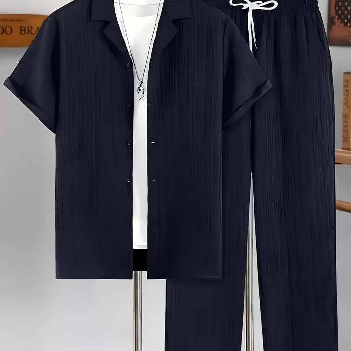 Heren Set | Straight | Met Knoopjes | Zomer