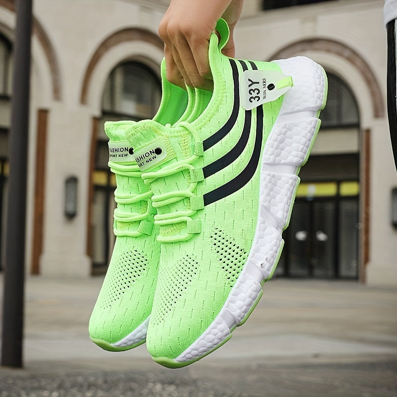 Heren Sportschoenen | Ultralicht & Ademend Mesh | Popcorn TPR Zool | Voor Gym & Hardlopen – All-Season