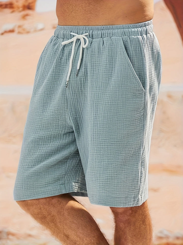 Heren Short | Straight | Trekkoord | Zomer