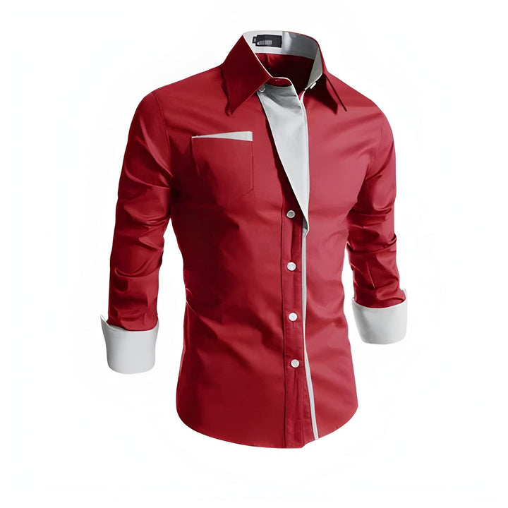 Heren Shirt | Getailleerd | Met Knoopjes | Lente