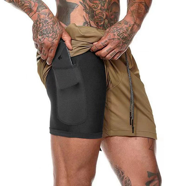 Heren Shorts | Tapered | Met Binnenbroek | Zomer