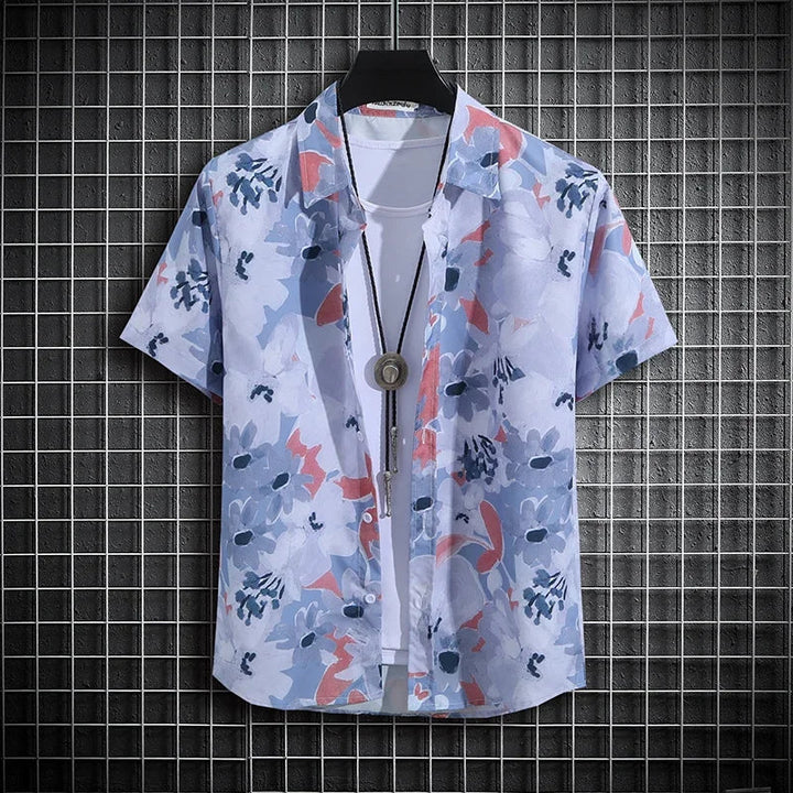 Heren Shirt | Tropisch | Knoopsluiting | Zomer