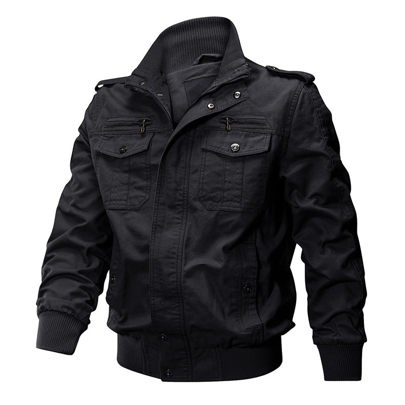 Tussenjas Heren | Cargo | Met Knoopjes | Lente