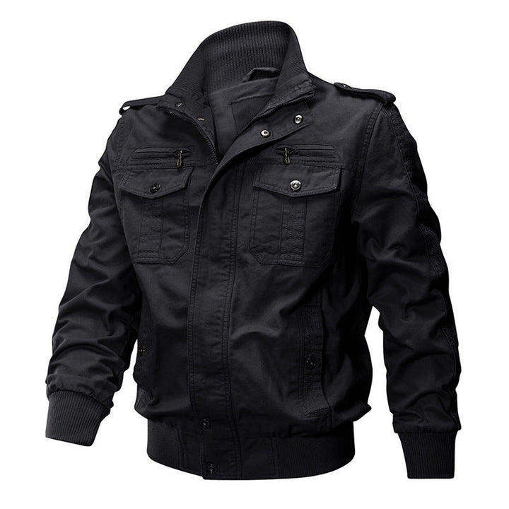 Tussenjas Heren | Cargo | Met Knoopjes | Lente