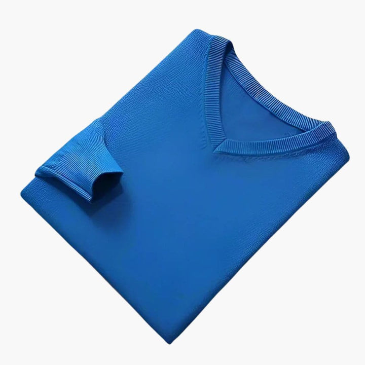 Heren Trui | Slimfit | V-hals | Herfst