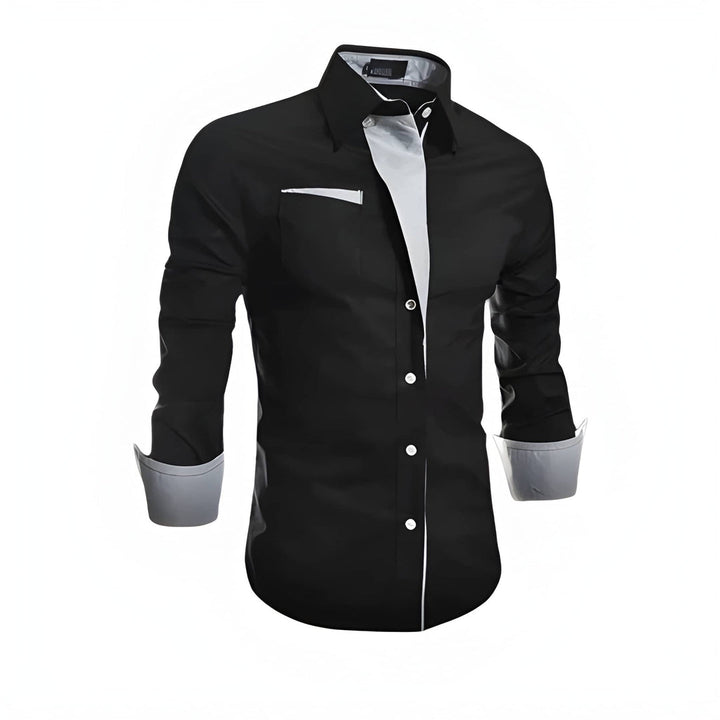 Heren Shirt | Getailleerd | Met Knoopjes | Lente