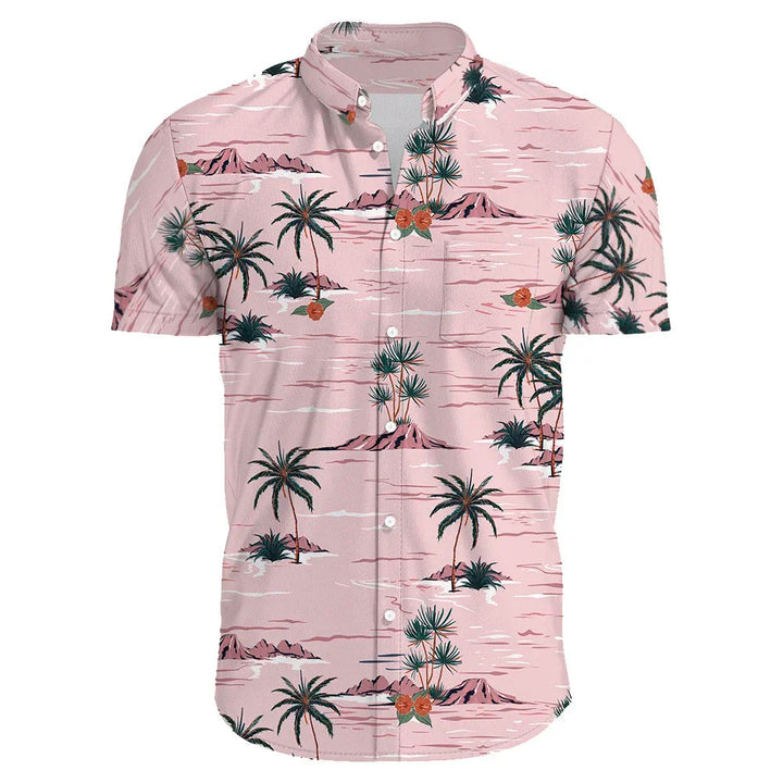 Heren Shirt | Casual | Korte Mouw | Zomer