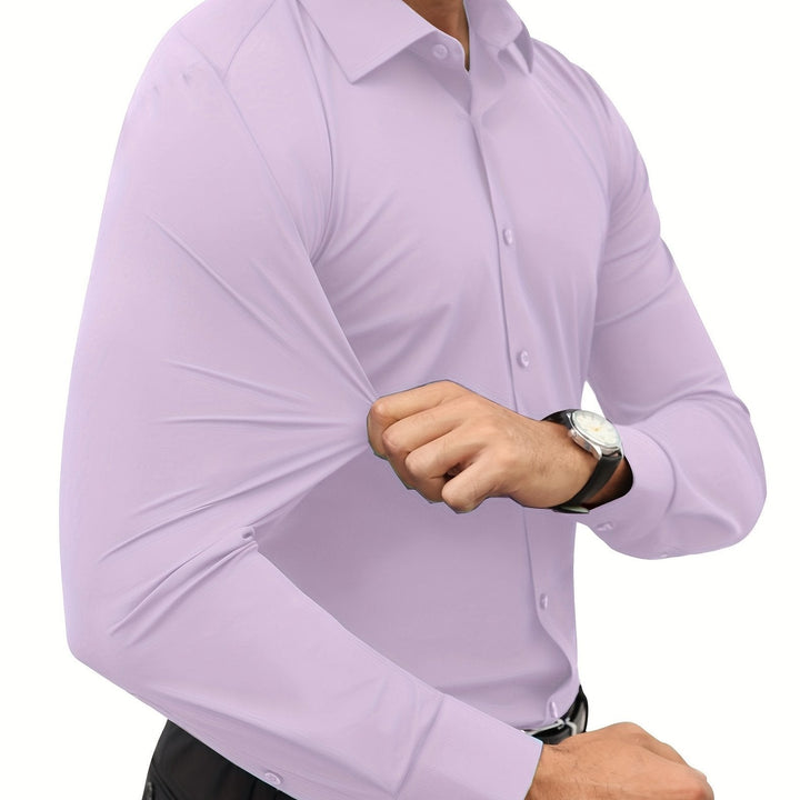 Heren Shirt | Slimfit | Lange Mouw | Zomer