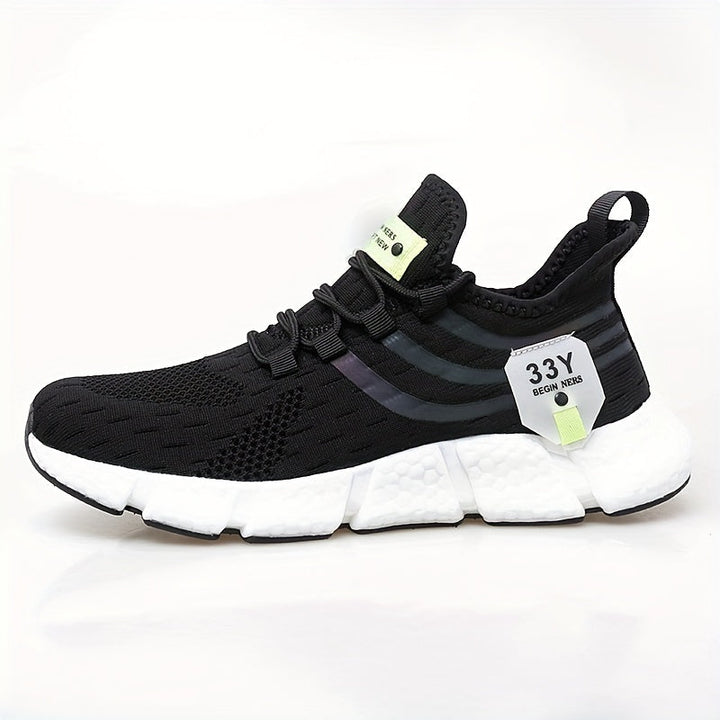 Heren Sportschoenen | Ultralicht & Ademend Mesh | Popcorn TPR Zool | Voor Gym & Hardlopen – All-Season