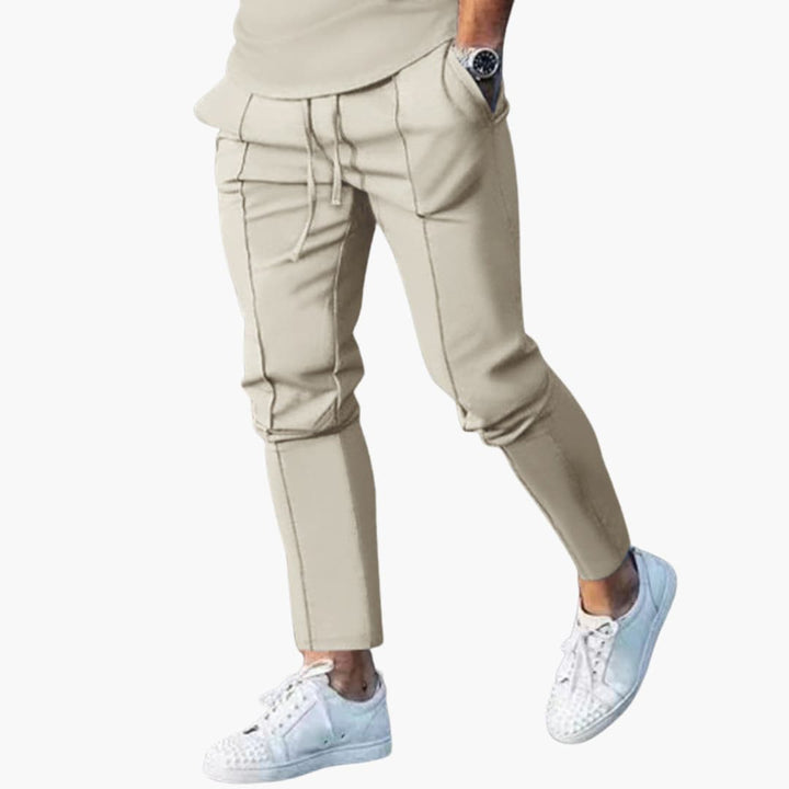 Heren Joggingbroek | Slimfit | Trekkoord | Zomer